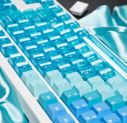 Blue Gradient Keycap Sets