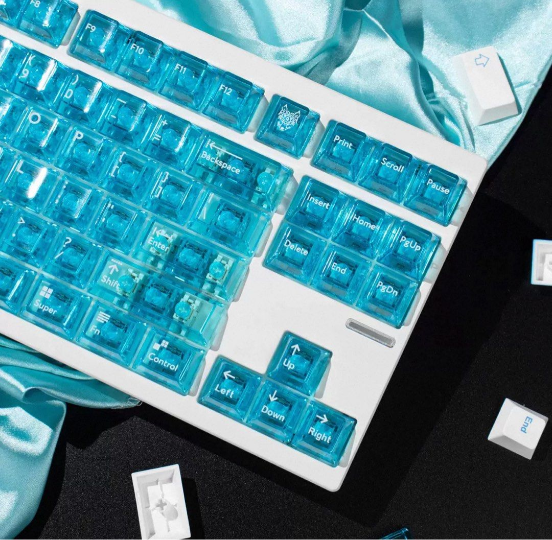Blue Gradient Keycap Sets