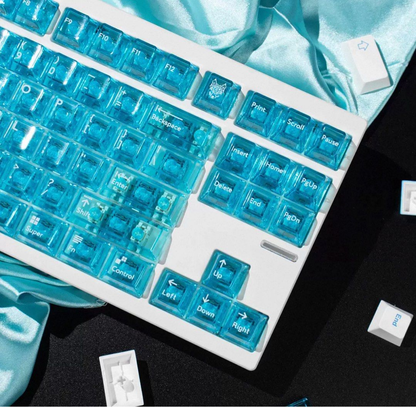 Blue Gradient Keycap Sets