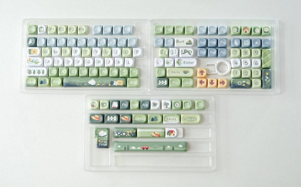 Lawn Themed Keycap Set