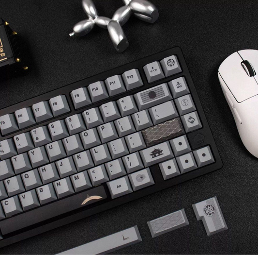 Grey Minimalist Keycap Set