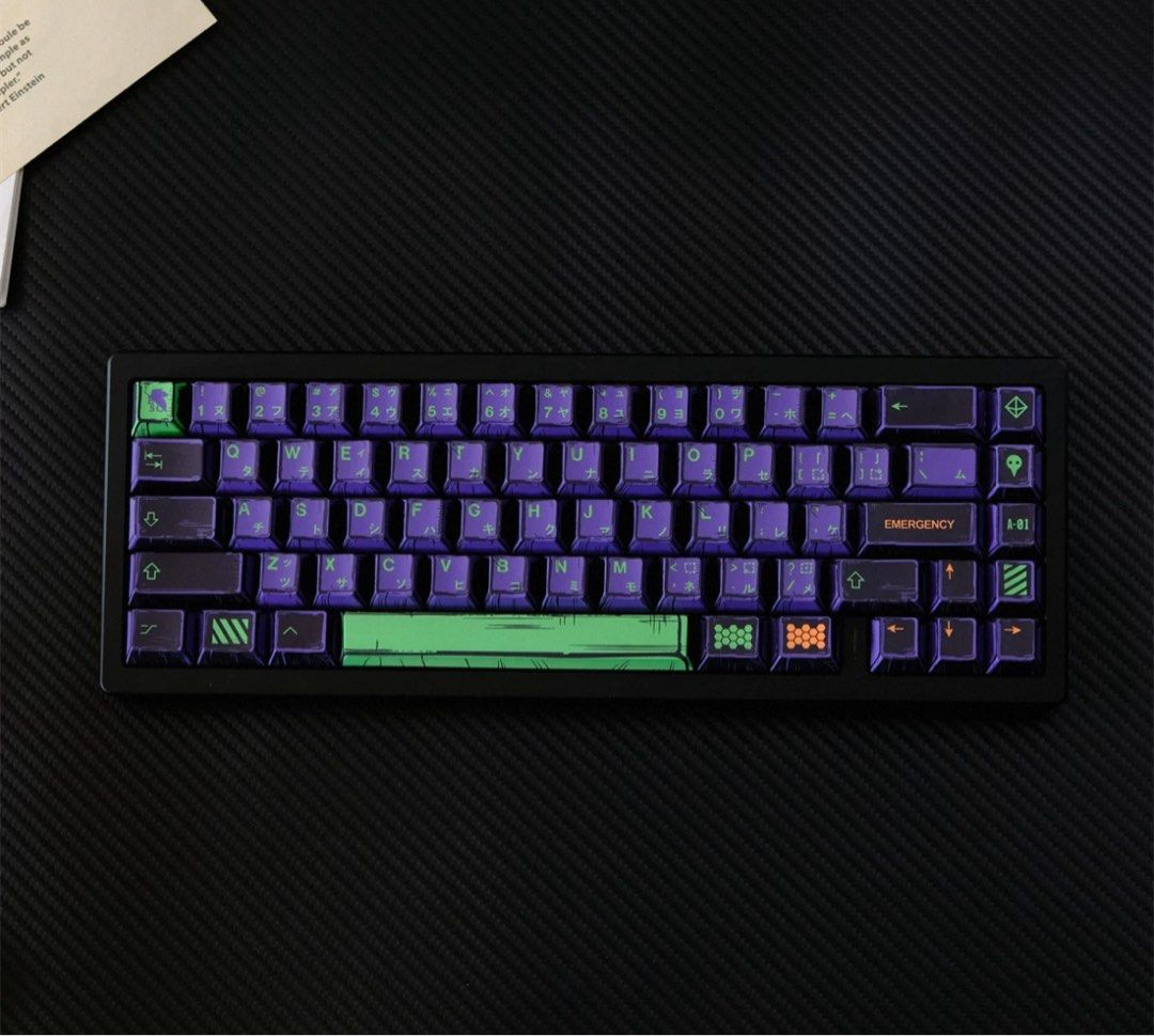 EVA 02 Keycap Set