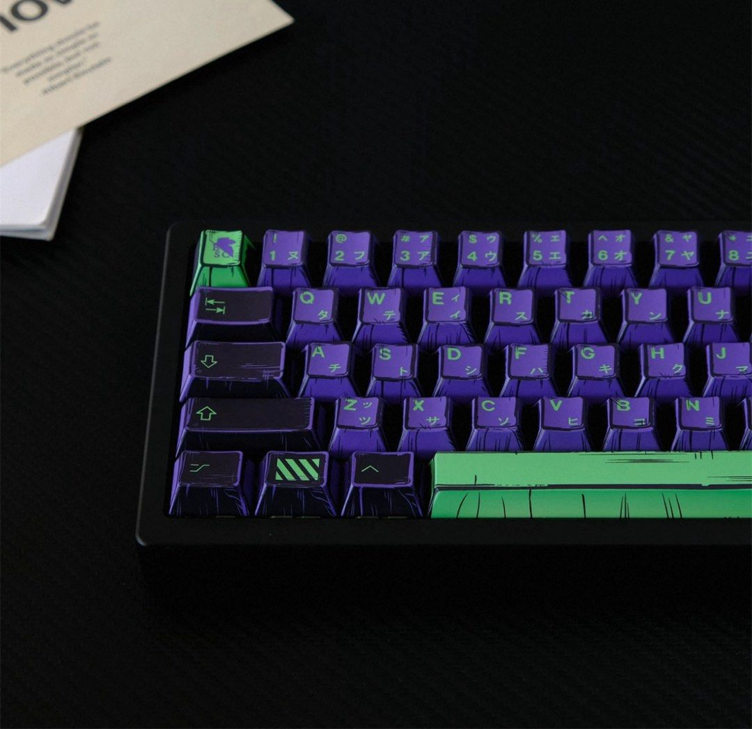 EVA 02 Keycap Set