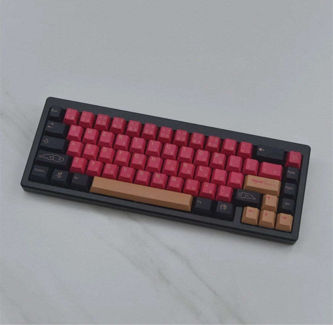 Red Samurai Keycap Set