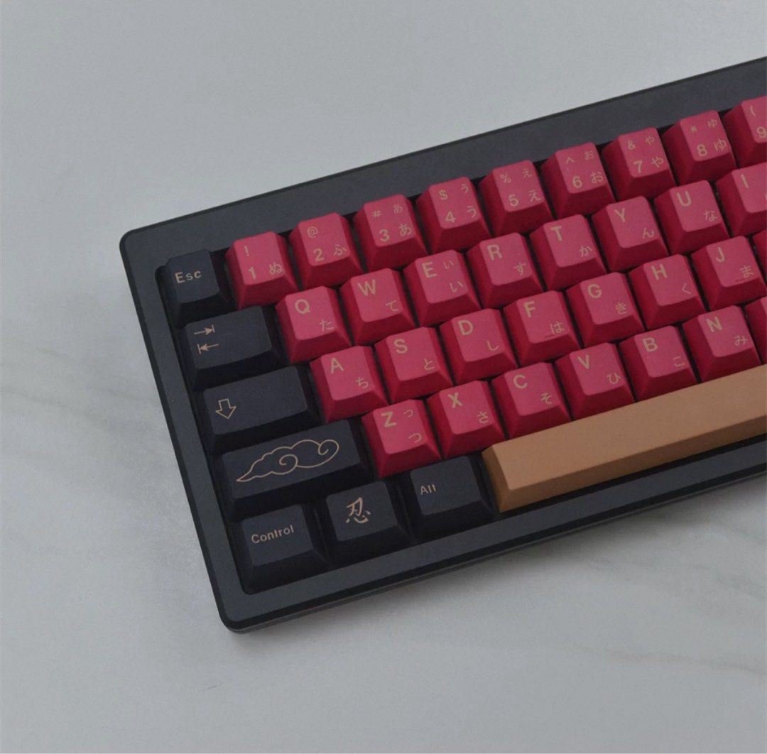 Red Samurai Keycap Set