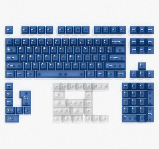 Blue Pyga Keycap Set