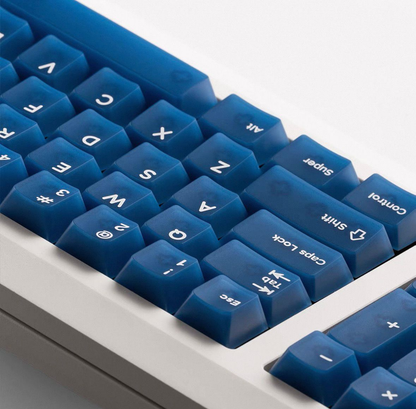 Blue Pyga Keycap Set